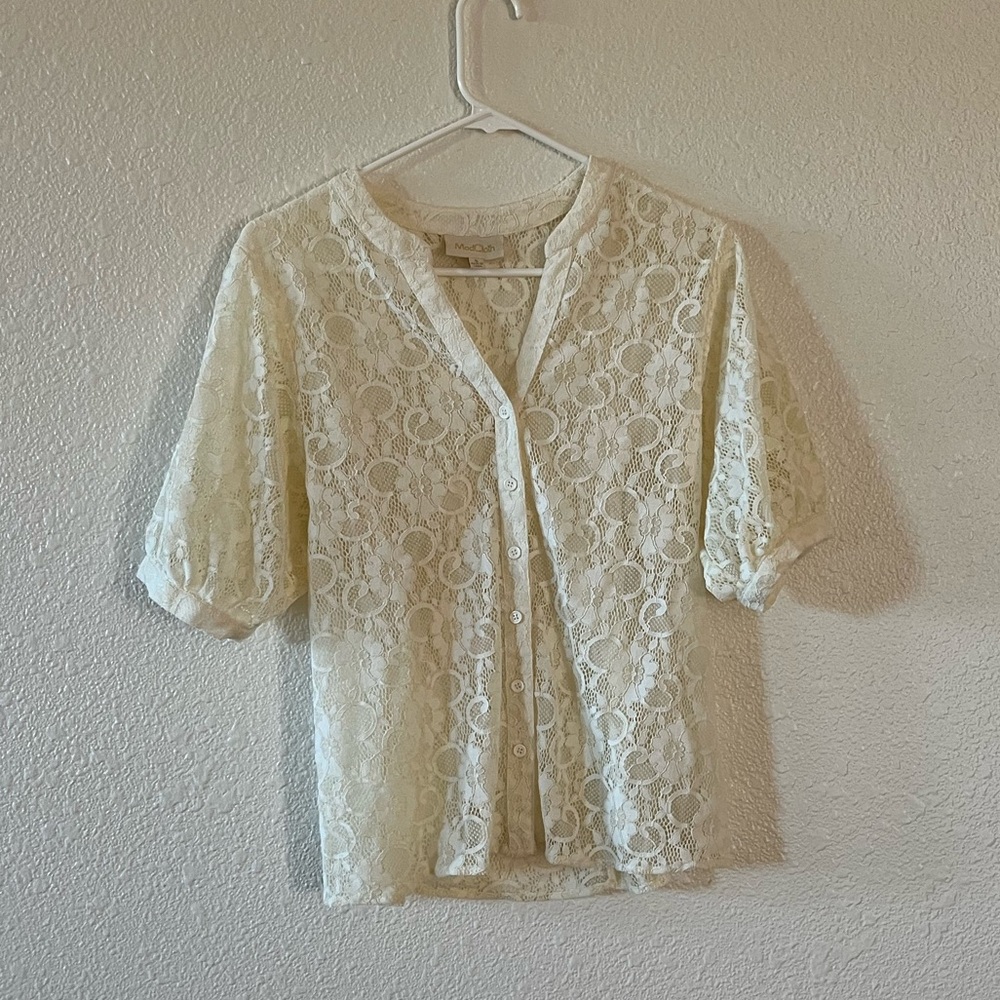 ModCloth Lace Blouse